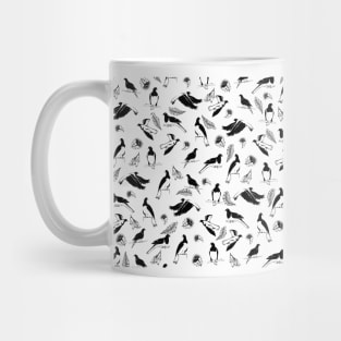 Pigeon Pattern Kereru Mug